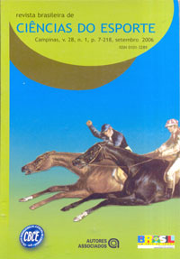 Ciências do esportes v.28,n.1p.7-218 setembro 2006