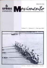 Movimento vol 9 n 2 maio agosto 2003