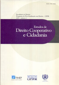 Estudos de direito cooperativo e cidadania 2007 n° 1