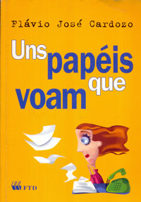 Uns papéis que voam