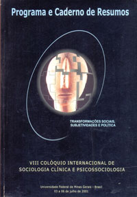 VIII colóquio internacional de sociologia clínica e psicossociologia